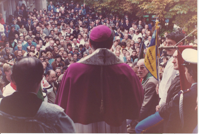 Festa di Galbiate - processione della 3° domenica di ottobre - Santuario del Monte Barro - Cardinal Carlo Maria Martini