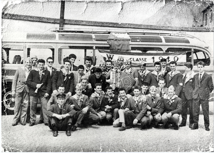Foto di gruppo - coscritti del 1940