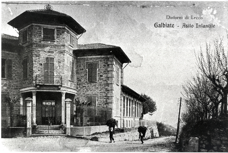 Galbiate - asilo infantile Bertarelli - via Lecco