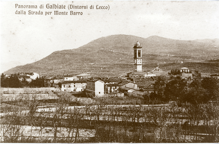 Galbiate - panorama dalla strada per Monte Barro