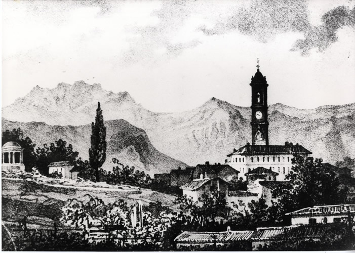 Xilografia - Galbiate del 1830