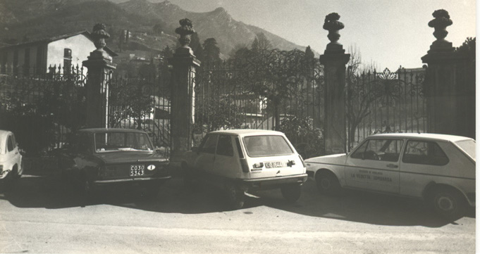 Galbiate - villa Bertarelli - cancello