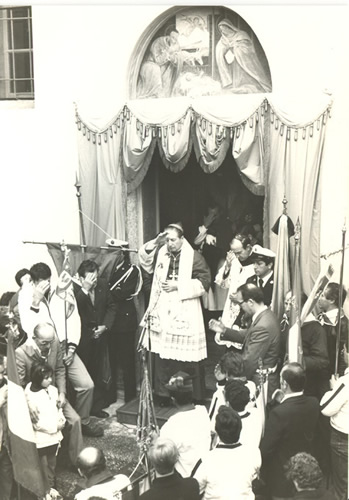 Festa di Galbiate - processione della 3° domenica di ottobre - Santuario del Monte Barro - Cardinal Carlo Maria Martini