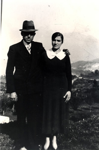 Ritratto di coppia - Anselmo e Assunta Missaglia