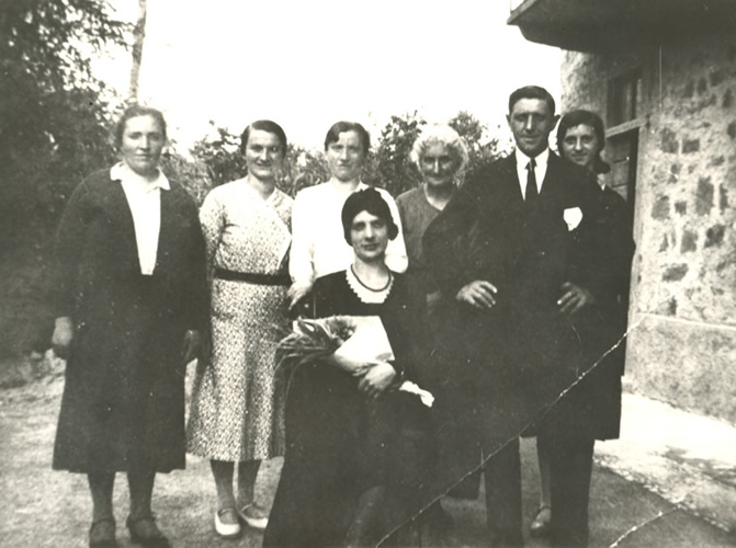 Ritratto di gruppo - matrimonio - Perego