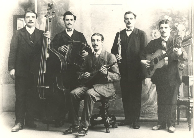 Ritratto di gruppo - complesso musicale