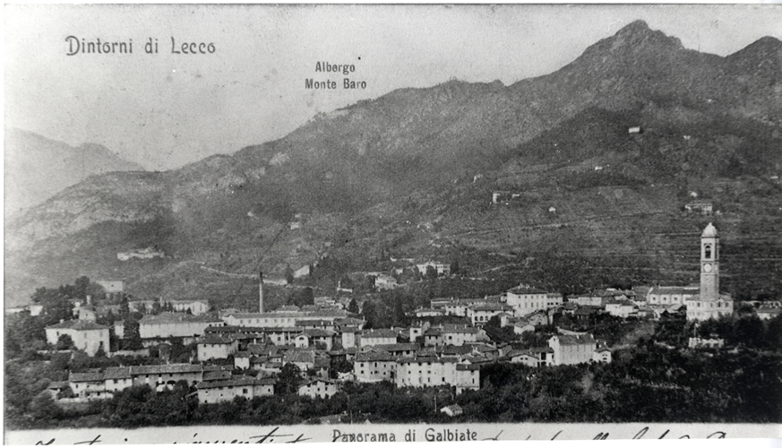 Galbiate - dosso di Sanegino - panorama