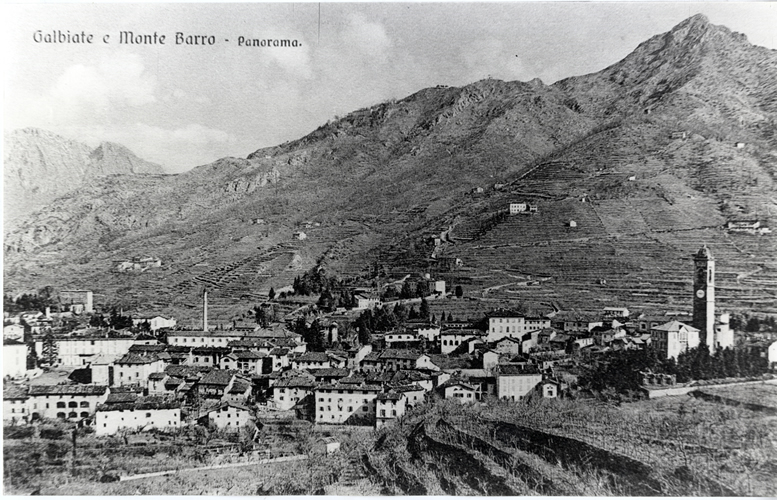 Galbiate - dosso di Sanegino - panorama