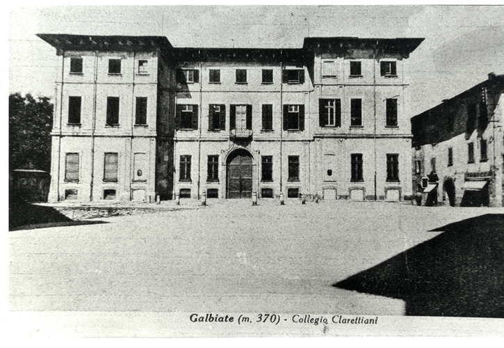 Galbiate - piazza Grande, poi Vittorio Emanuele II ora piazza don Carlo Gnocchi - palazzo Brioschi