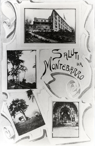 Cartolina ricordo dal Monte Barro